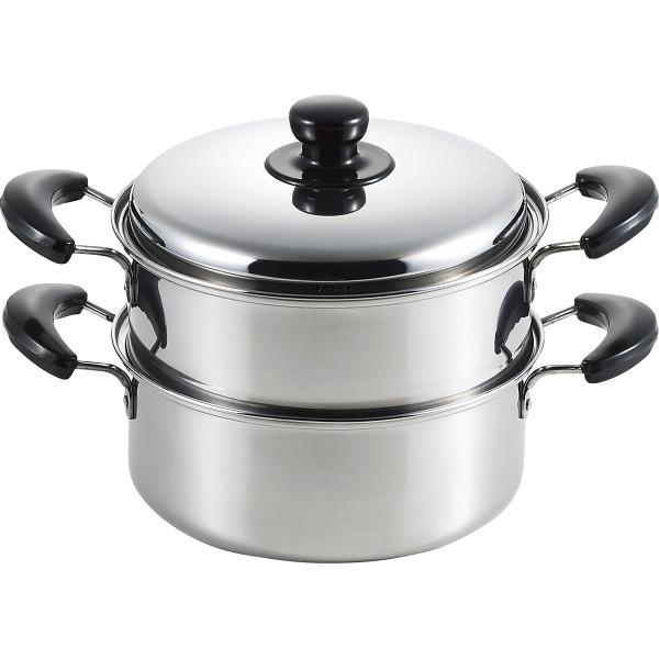 セール【箱付き】 陳 建一 二段蒸し器 22cm Amazon.co.jp