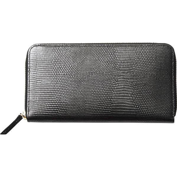 ラウンドファスナー長財布 ブラック S-NOL153127BK ラウンドファスナー長財布 ブラック S-NOL153127BK (送料無料