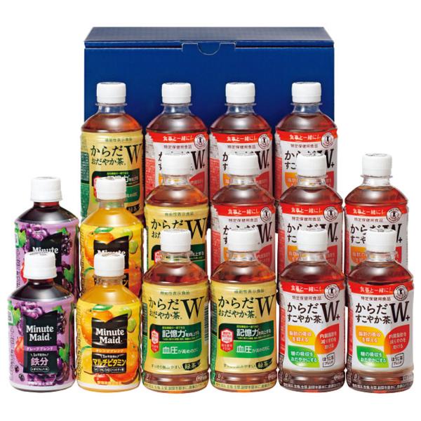 コカ・コーラ 健康飲料詰合わせ（１6本） CKD-30A 送料無料 (ya) 御祝 内祝 香典返し 快気祝い 御礼 記念 粗品 ご挨拶 法要 御中元 ギフト