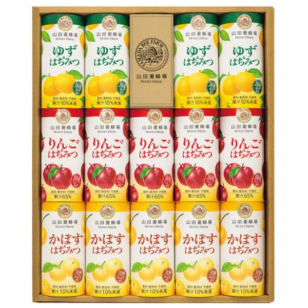 山田養蜂場 ハニードリンク３種詰合せ （１４本） HD-YAK30A お中元 御中元 夏ギフト  御祝 内祝 香典返し 快気祝い 御礼 記念 粗品 ご挨拶 法要 御中元 ギフト