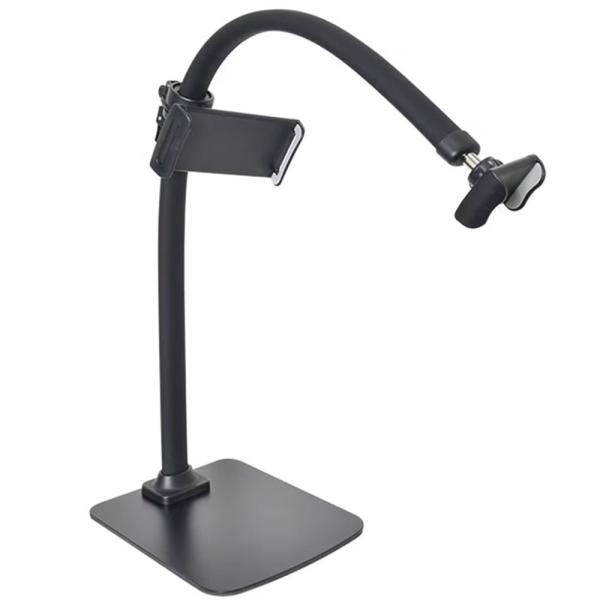 ■サイズ■アーム：全長800(mm)土台：幅200×奥行240×厚み4(mm)■重量■約 1950g(ホルダー込み)■対応サイズ■タブレットホルダー:幅 約125〜225(mm)スマートフォンホルダー：幅 約60〜85(mm)■耐荷重■約 ...