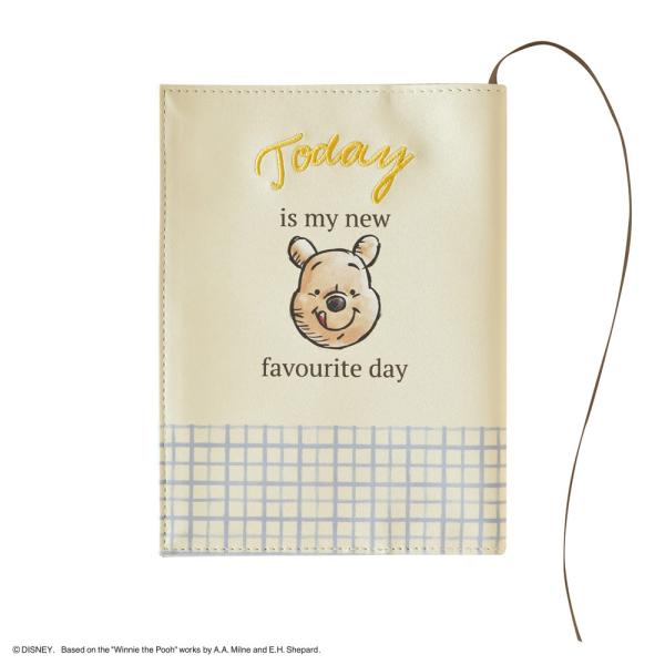 ダイゴー ディズニー ブックカバー プーさん 青 N1707 N1707 ギフトの村 通販 Yahoo ショッピング
