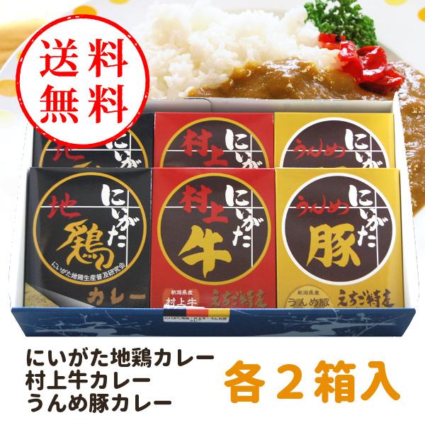 にいがた地場産カレーセット 【送料無料】