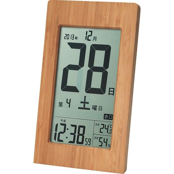 内祝い 快気祝い お返し 出産祝い 結婚祝い 竹の日めくり電波時計 内祝 置き時計 快気内祝 交換無料