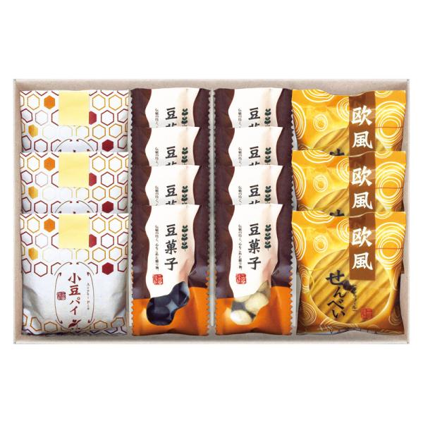 敬老の日 プレゼント ギフト お彼岸 お供え 秋 2026 送料無料 和菓子詰め合わせ 小豆パイ・欧風せんべい和菓子詰合せ