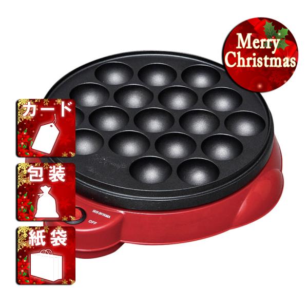 こびりつきにくいフッ素加工で、あつあつ美味しいたこ焼きが焼けるたこ焼きプレートです。穴サイズ:φ40mm、穴数:18穴。商品名/アイリスオーヤマ たこ焼きプレート内容/本体(約285×275×75mm)×1材質/PP・アルミニウム箱サイズ/...