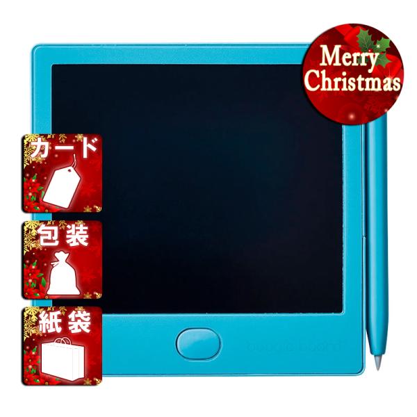 書きごこちなめらか。新感覚の「電子メモパッド」。ペーパーレスだから環境に優しい。約30,000回書き換えが可能。商品名/キングジム ブギーボード BB-12内容/本体(約86×86×5.5mm)×1タイプ/ブルー材質/ABS箱サイズ/約11...