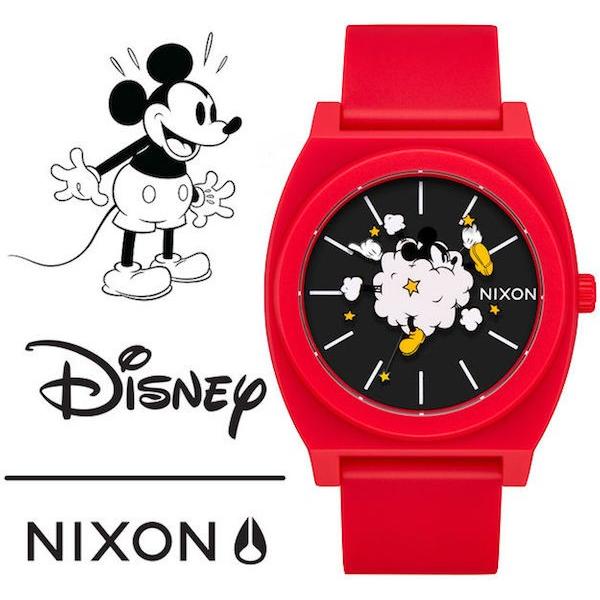 Nixon ニクソン Mickey Mouse A The Time Teller P A119 3098 ミッキーマウス タイムテラーp 腕時計 ユニセックス ディズニーコラボ A Gifttime 通販 Yahoo ショッピング