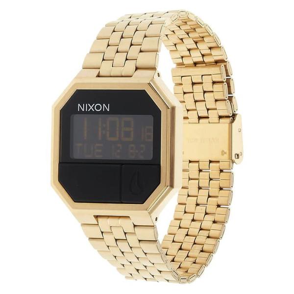 正規通販】 NIXON ニクソン デジタル腕時計 リ ラン ゴールド A158502