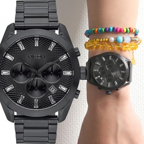 スノーブルー NIXON/ニクソン a931001 THE BULLET ブレット クロノ