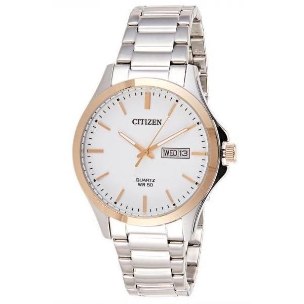 CITIZEN 生産中止 シチズン アナログ シルバー ピンクゴールド Mens