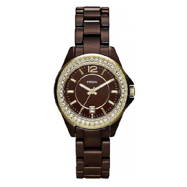 FOSSIL フォッシル ce1055 CERAMIC セラミック CE1055 ブラウン 