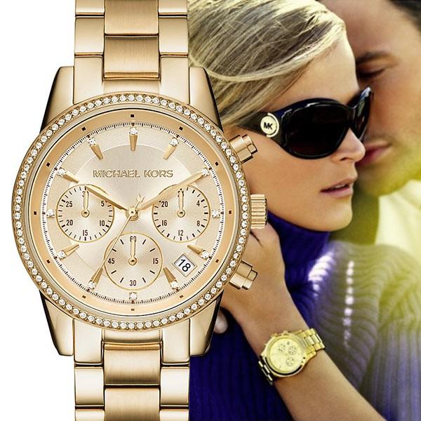 michael kors ritz gold