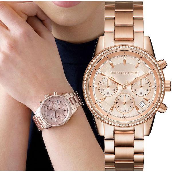 MICHAEL KORS Ritz mk6357 RoseGold 