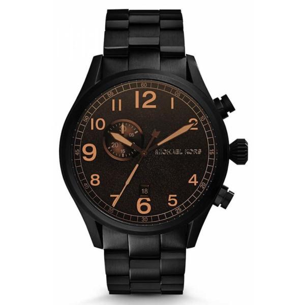 ☆MICHAEL KORS[マイケルコース] mk7067 Hangar Matte Black Stainless