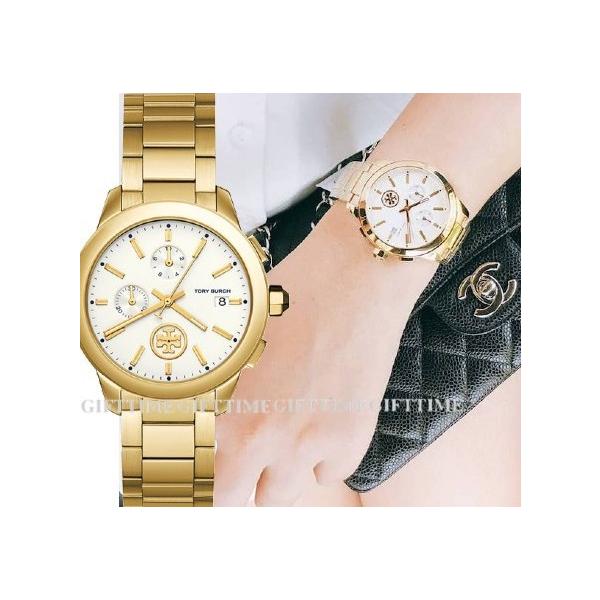 Tory Burch トリーバーチ TBW1250 Collins Gold Stainless Analog