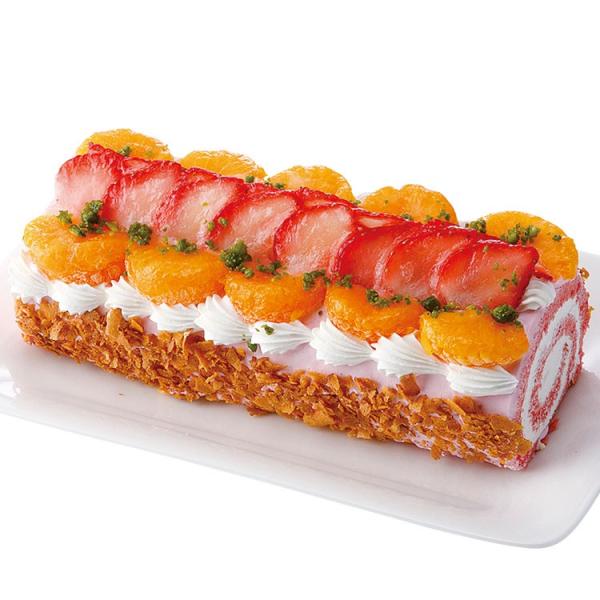 愛らしい、ストロベリーロール ケーキ●長さ約20cm●加工地　日本商品関連ワード スイーツ ロール ケーキ ストロベリー ギフト内祝い 出産内祝い お祝い お返し 快気祝い 御挨拶 ノベルティ 卒園 卒業 入学内祝 進学内祝 お中元 お歳暮...