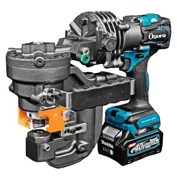 オグラ コードレスパンチャー 複動式 40V max 2.5Ah バッテリ+ オグラ コードレスパンチャー 複動式 40V max 2.5Ah バッテリ+