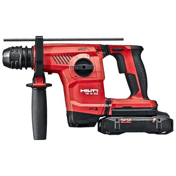 HILTI 充電式ロータリーハンマー TE 6-22 + DRS 4/6 ケース