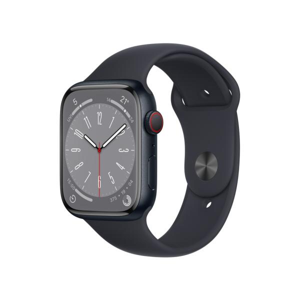 Apple Watch - Apple Watch Series 8（GPSモデル）-41mm ミッドナイト Apple Apple（アップル）MNK43J/A Apple Watch Series 8 GPS+Cellular