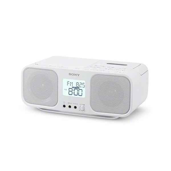 SONY CFD-S401 ホワイトラジカセ CD/FM/AM/カセット SONY（ソニー） CFD-S401-WC ワイドFM対応 CDラジオカセットレコーダー
