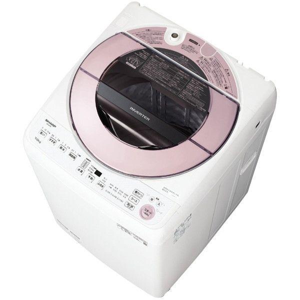 SHARP（シャープ） ES-GV7E-P 全自動洗濯機 (洗濯7.0kg) ピンク系 