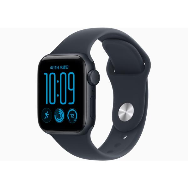 Apple Watch SE 3 GPSモデル 44mm MJL74J/A [ミッドナイトスポーツバンド S/M]