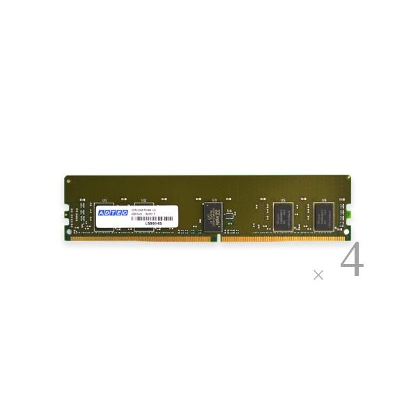 アドテック DDR4-2133  16GB  4枚 Amazon | アドテック DDR4-2133 UDIMM 16GB 4枚組 6年保証