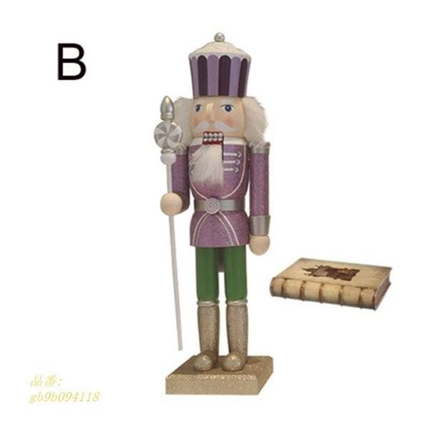 くるみ割り人形置物40cmクリスマス兵士おもちゃ子供工芸品雑貨人形逸品祝日菓子誕生日プレゼント洋風部屋新築祝い手作り結婚式6タイプ装飾 Anguloyasociados Com