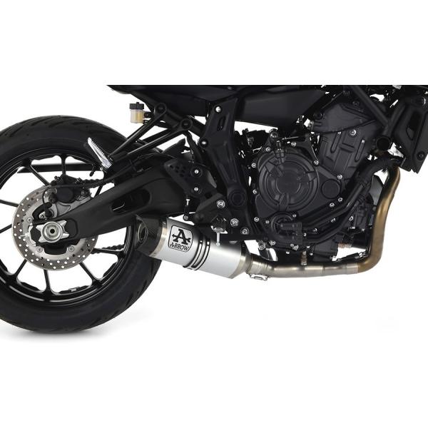 MT-07　カーボンファイバー マフラーエンド MT-07 カーボンファイバー マフラーエンド