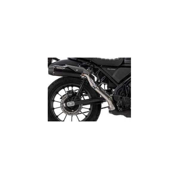 Arrow CL500 2023-2024 スリップオン Rebel アルミダーク/カーボン