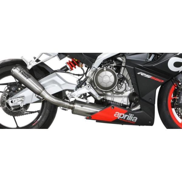 Mivv Exhaust APRILIA RS660 20-24 tGL (G}) X-M1 `^ A.013.LC4T+ACC.045.A1