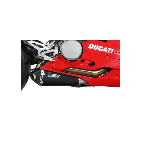 Mivv Exhaust PanigaleV2 20-24 XbvI (G}Ȃ) DELTA RACE BLACK ubNXeX D.046.LDRB