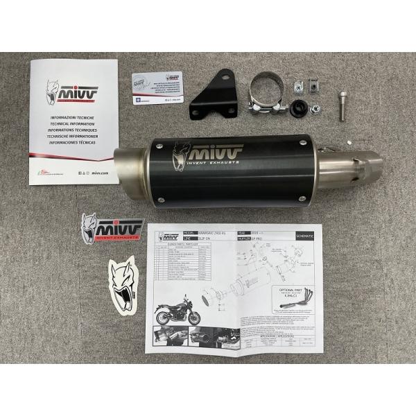 Mivv Exhaust Z900RS 18-24 XbvI GP PRO BLACK ubNXeX K.046.LXBP