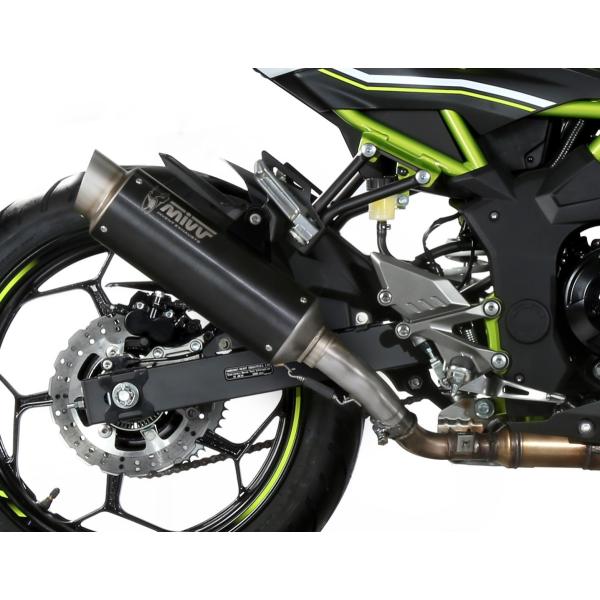 Mivv Kawasaki Z125 19-24 XbvI GP PRO BLACK ubNXeX K.048.LXBP