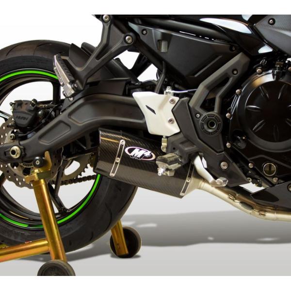 M4 Exhaust Ninja650 2017-2026 フルエキ カーボン KA6624