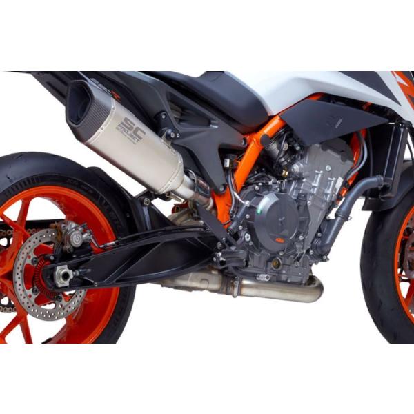 SCプロジェクト KTM 890 DUKE 20-23 SC1-R スリップオンサイレンサー