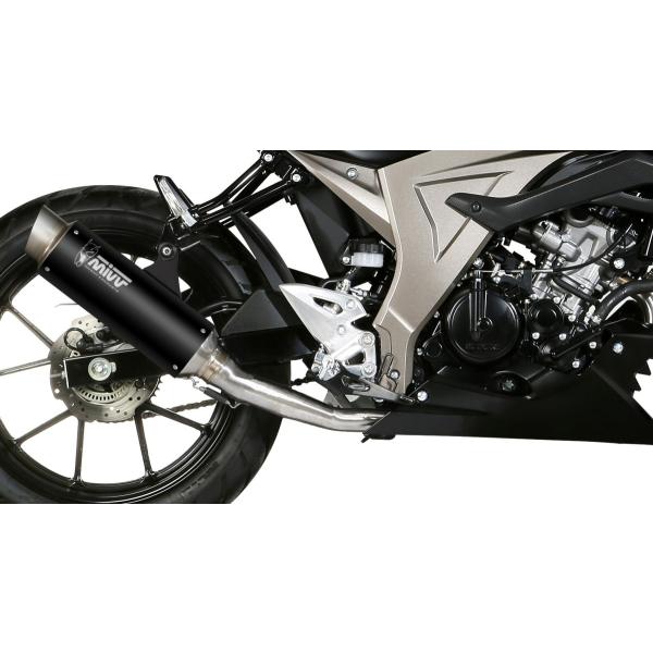 Mivv GSX-S125 2017-2021 �t���V�X�e�� GP PRO BLACK(�G�}����) �X�e�����X�u���b�N S.055.LXBP+ACC.044.A1