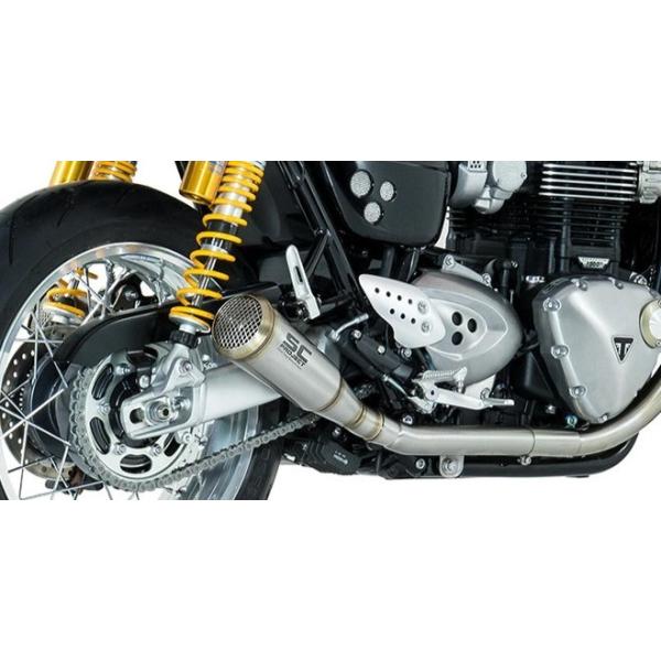 thruxton スラクストン 1200 トライアンフ マフラー スリップオン トライアンフ THRUXTON RS マフラーを探す(1) | バイクパーツ