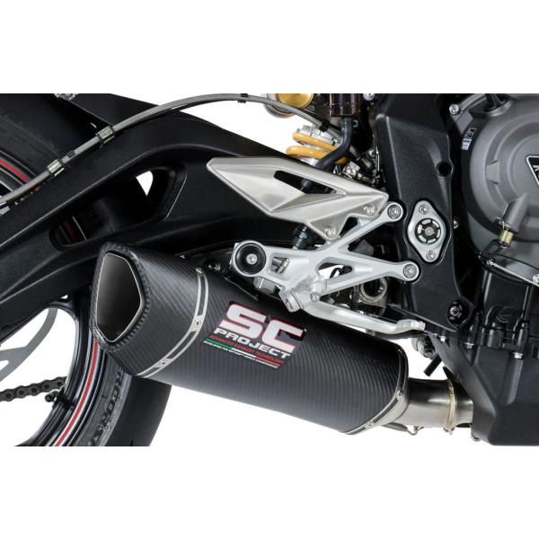 SCプロジェクト Triumph StreetTriple 765 RS 2017-2019 SC1-Rスリップ 