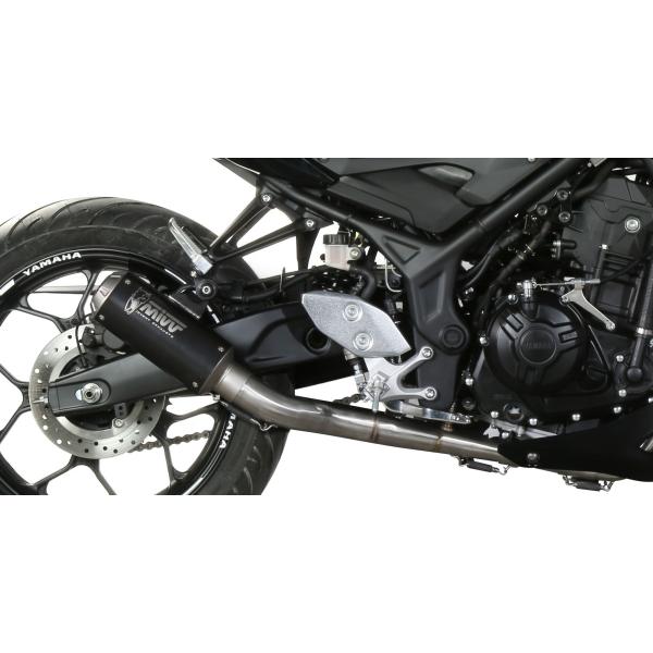 Mivv YZF R3 2015-2024 �t���V�X�e�� MK3 BLACK �u���b�N�X�e�����X X.YA.0008.SM3B