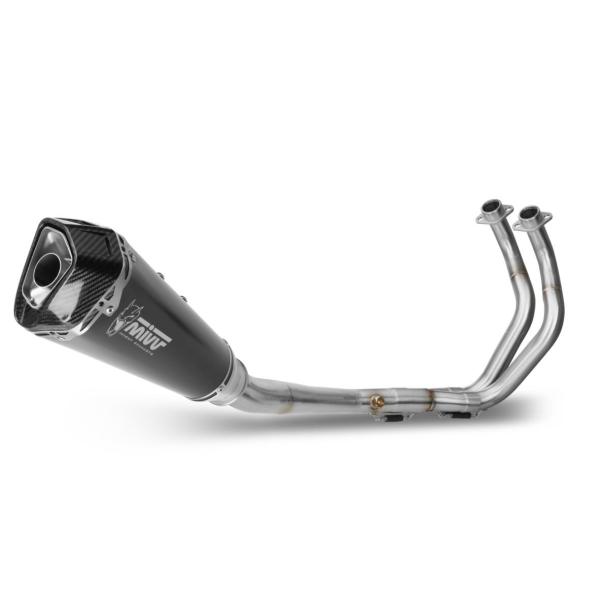 Mivv Exhaust MT-07(FZ-07) 14-20 tGL (G}Ȃ) DELTA RACE BLACK nC|WV ubNXeX Y.045.LDRB