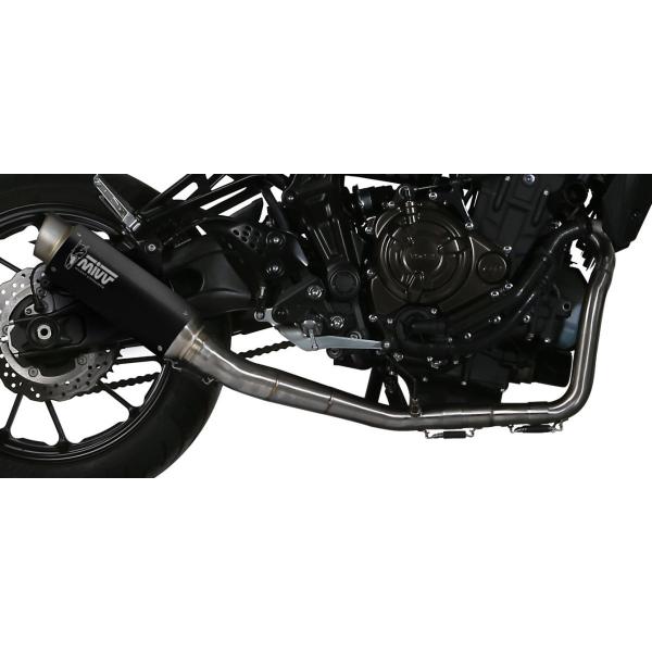 Mivv Exhaust MT-07(FZ-07) 14-20 フルエキ (触媒あり) ハイポジション