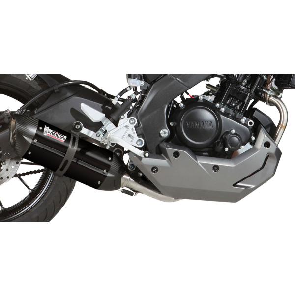 Mivv Exhaust MT-125 2015-2019 tVXe SUONO BLACK(G}t) ubNXeX Y.047.L9+ACC.042.A1
