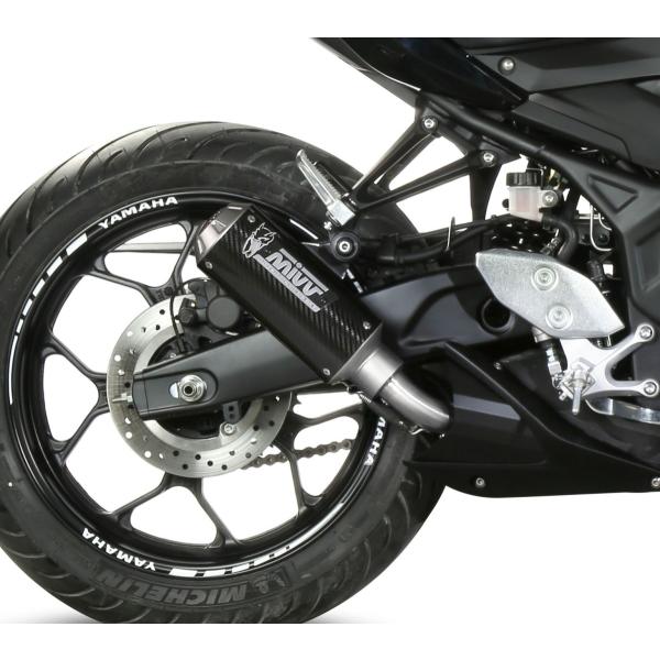 Mivv Yamaha YZF-R3 2016-2024 �X���b�v�I�� MK3 �J�[�{�� Y.055.SM3C