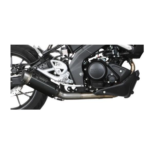 Mivv Exhaust MT-125 20-24 tVXe (G}Ȃ) GP PRO BLACK ubNXeX Y.067.LXBP