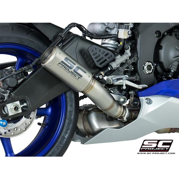 SCプロジェクト Yamaha YZF-R6 17-20 CR-Tスリップオンサイレンサー &amp; フル...