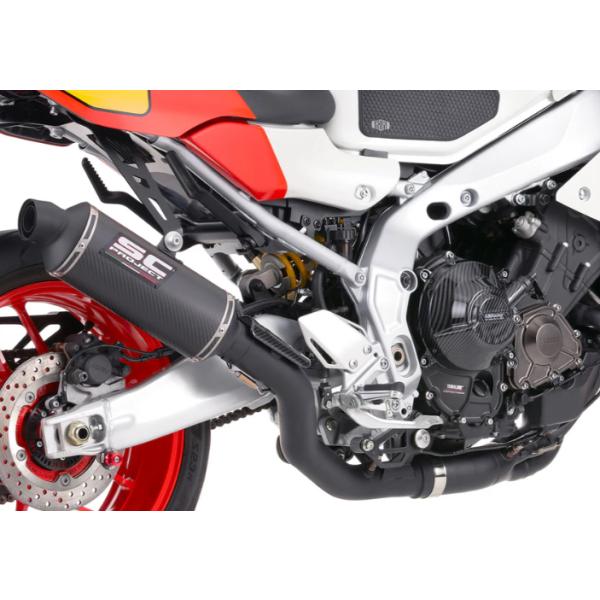 XSR900 フルエキマフラー XSR900 GP 24-25 フルエキシステム 3-1 & R60 サイレンサー 