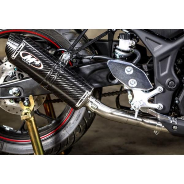M4 Exhaust YAMAHA MT-25 2015-2024 tGL J[{ YA3024