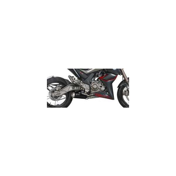 Mivv Exhaust ZONTES ZT 125 U 21-24 フルエキ X-M1 ブラック